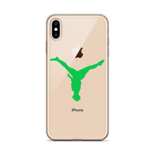 Load image into Gallery viewer, iPhone Case - Green Split Leg Logo
