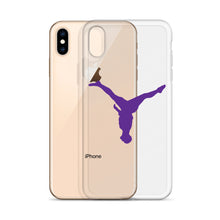 Load image into Gallery viewer, iPhone Case - Purple Split Leg Logo
