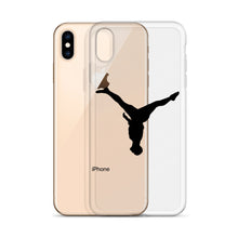 Load image into Gallery viewer, iPhone Case - Black Split Leg Logo
