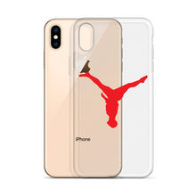 Load image into Gallery viewer, iPhone Case - Red Split Leg Logo
