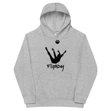 Load image into Gallery viewer, Kids Fleece Hoodie - Black Trick Shot Logo
