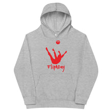 Load image into Gallery viewer, Kids Fleece Hoodie - Red Trick Shot Logo
