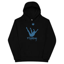 Load image into Gallery viewer, Kids Fleece Hoodie - Blue Trick Shot Logo
