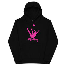 Load image into Gallery viewer, Kids Fleece Hoodie - Pink Trick Shot Logo
