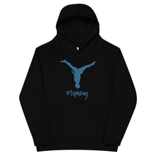 Load image into Gallery viewer, Kids Fleece Hoodie - Blue Split Leg Logo
