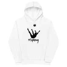 Load image into Gallery viewer, Kids Fleece Hoodie - Black Trick Shot Logo
