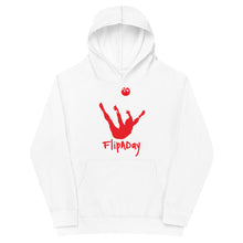 Load image into Gallery viewer, Kids Fleece Hoodie - Red Trick Shot Logo
