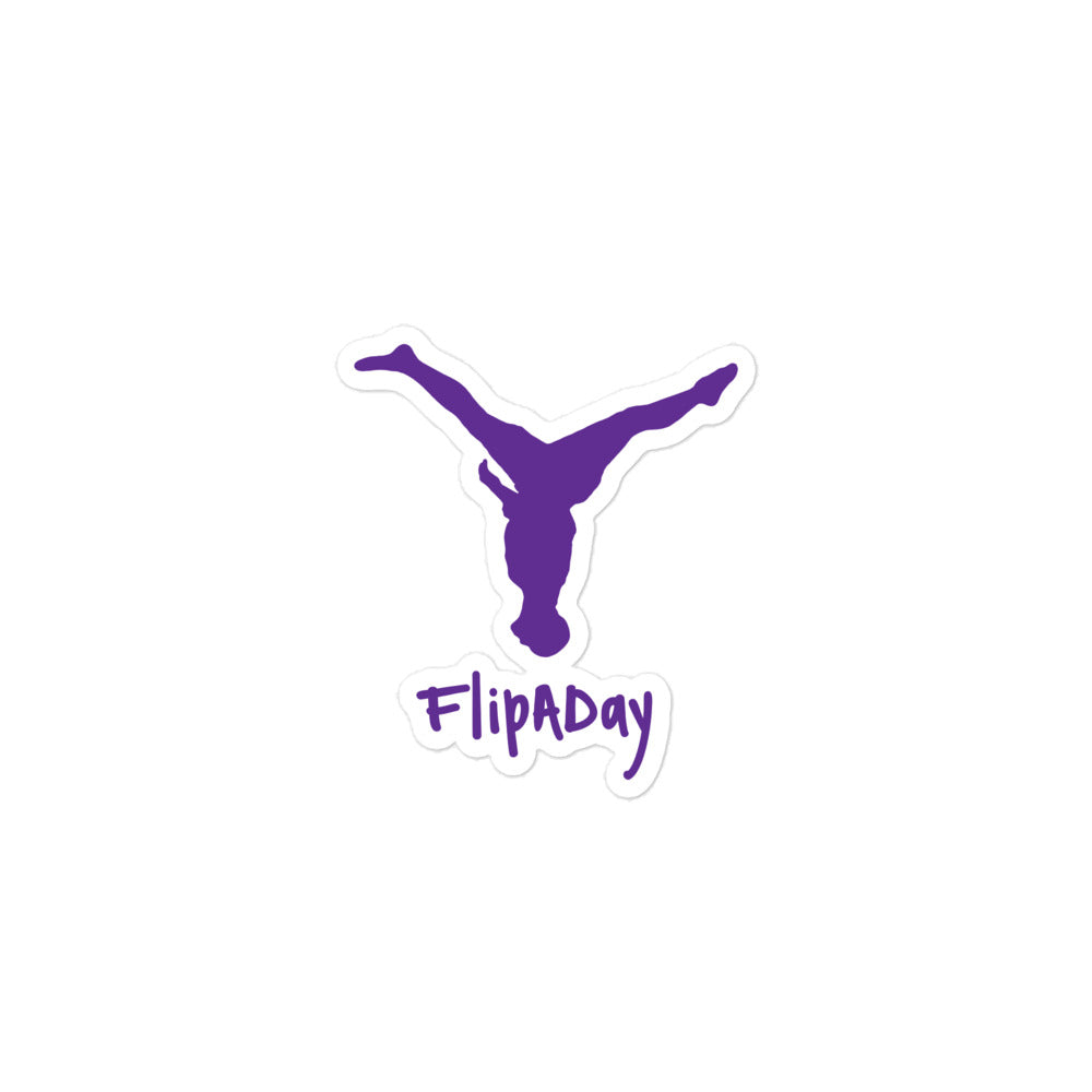 Sticker - Purple Split Leg Logo