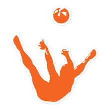 Load image into Gallery viewer, Sticker - Orange Trick Shot Silhouette
