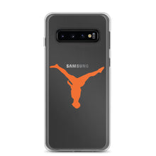 Load image into Gallery viewer, Samsung Case - Orange Split Leg Logo
