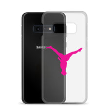 Load image into Gallery viewer, Samsung Case - Pink Split Leg Logo
