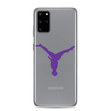 Load image into Gallery viewer, Samsung Case - Purple Split Leg Logo

