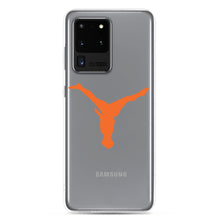 Load image into Gallery viewer, Samsung Case - Orange Split Leg Logo

