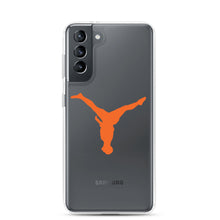 Load image into Gallery viewer, Samsung Case - Orange Split Leg Logo
