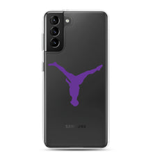 Load image into Gallery viewer, Samsung Case - Purple Split Leg Logo
