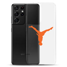 Load image into Gallery viewer, Samsung Case - Orange Split Leg Logo
