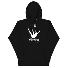 Load image into Gallery viewer, Unisex Hoodie - White Trick Shot Logo
