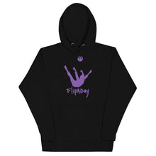 Load image into Gallery viewer, Unisex Hoodie - Purple Trick Shot Logo
