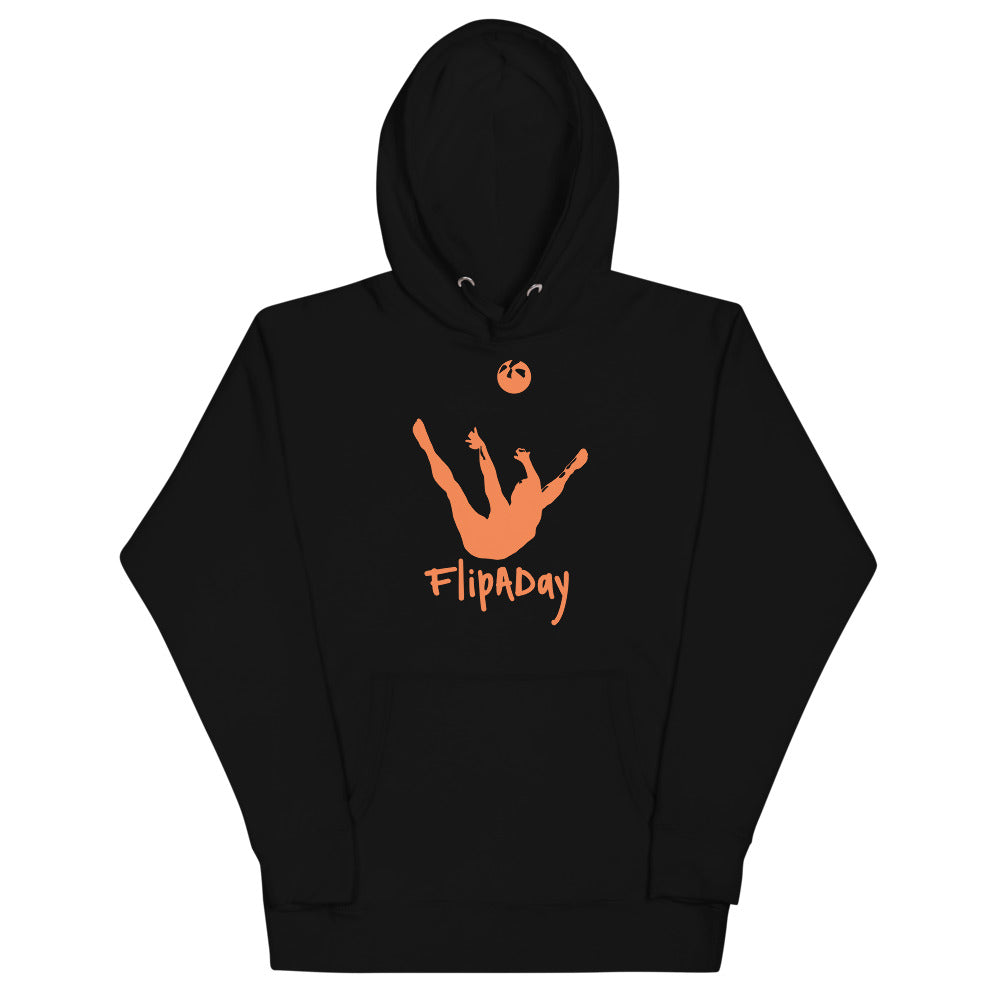 Unisex Hoodie - Orange Trick Shot Logo