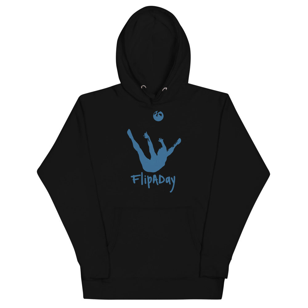 Unisex Hoodie - Blue Trick Shot Logo