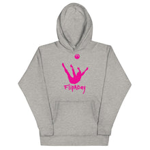 Load image into Gallery viewer, Unisex Hoodie - Pink Trick Shot Logo
