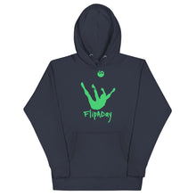 Load image into Gallery viewer, Unisex Hoodie - Green Trick Shot Logo
