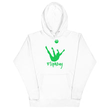 Load image into Gallery viewer, Unisex Hoodie - Green Trick Shot Logo
