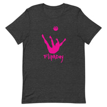 Load image into Gallery viewer, Short-Sleeve Unisex T-Shirt - Pink Trick Shot Logo
