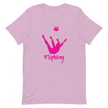 Load image into Gallery viewer, Short-Sleeve Unisex T-Shirt - Pink Trick Shot Logo
