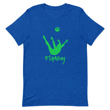 Load image into Gallery viewer, Short-Sleeve Unisex T-Shirt - Green Trick Shot Logo
