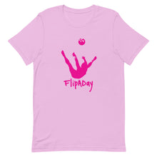 Load image into Gallery viewer, Short-Sleeve Unisex T-Shirt - Pink Trick Shot Logo
