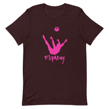 Load image into Gallery viewer, Short-Sleeve Unisex T-Shirt - Pink Trick Shot Logo
