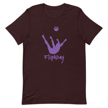 Load image into Gallery viewer, Short-Sleeve Unisex T-Shirt - Purple Trick Shot Logo
