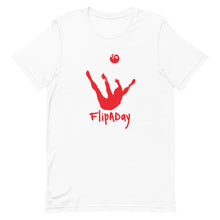 Load image into Gallery viewer, Short-Sleeve Unisex T-Shirt - Red Trick Shot Logo
